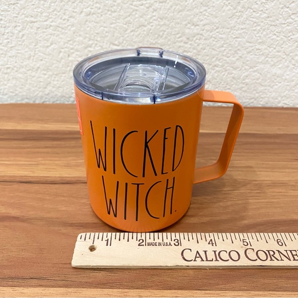 2021 RAE DUNN Wicked Witch Insulated Stainless Steel Halloween Mug 12oz - Picture 4 of 11